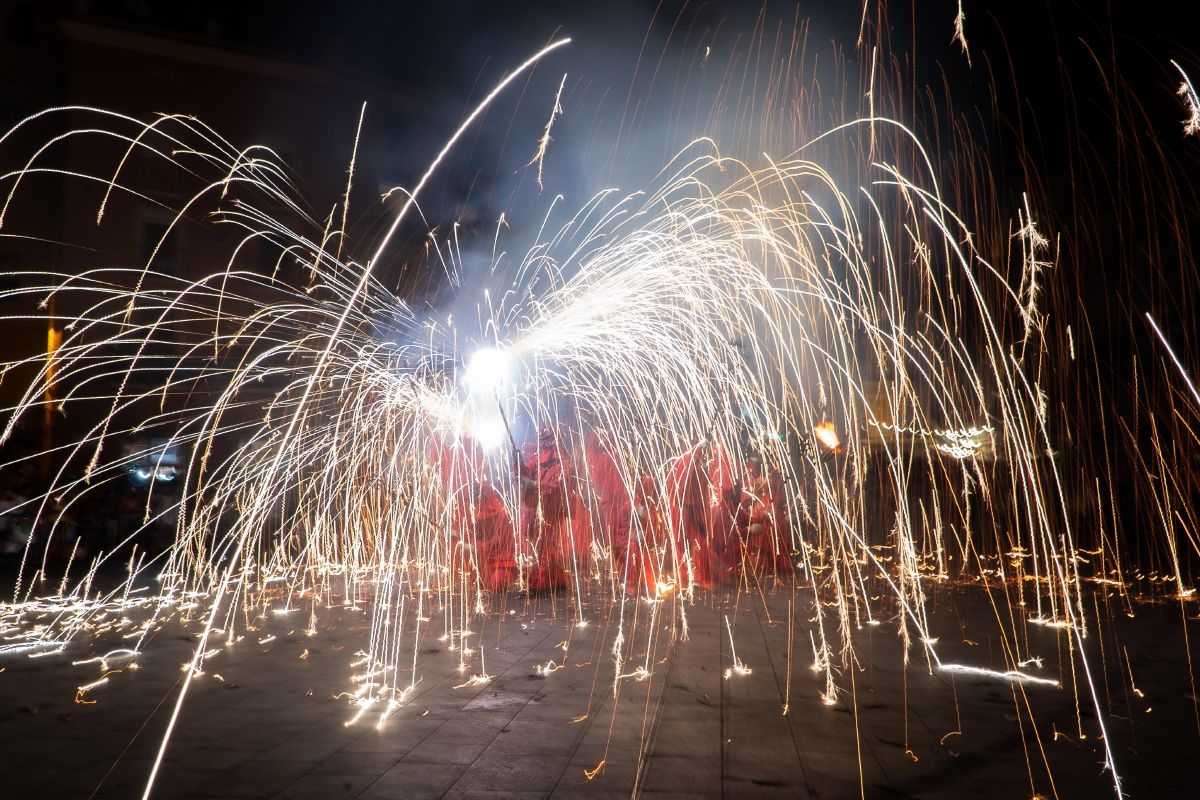 Mostra del Correfoc de la Festa Major de Manresa. Foto: Hasmukh Kerai