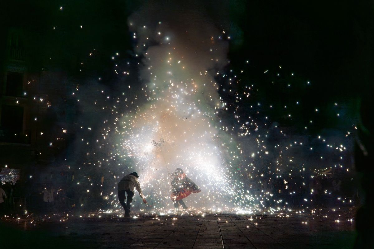 Mostra del Correfoc de la Festa Major de Manresa. Foto: Hasmukh Kerai