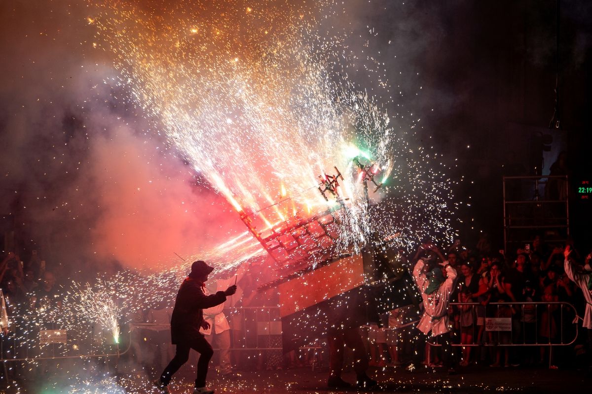 Mostra del Correfoc de la Festa Major de Manresa. Foto: Hasmukh Kerai