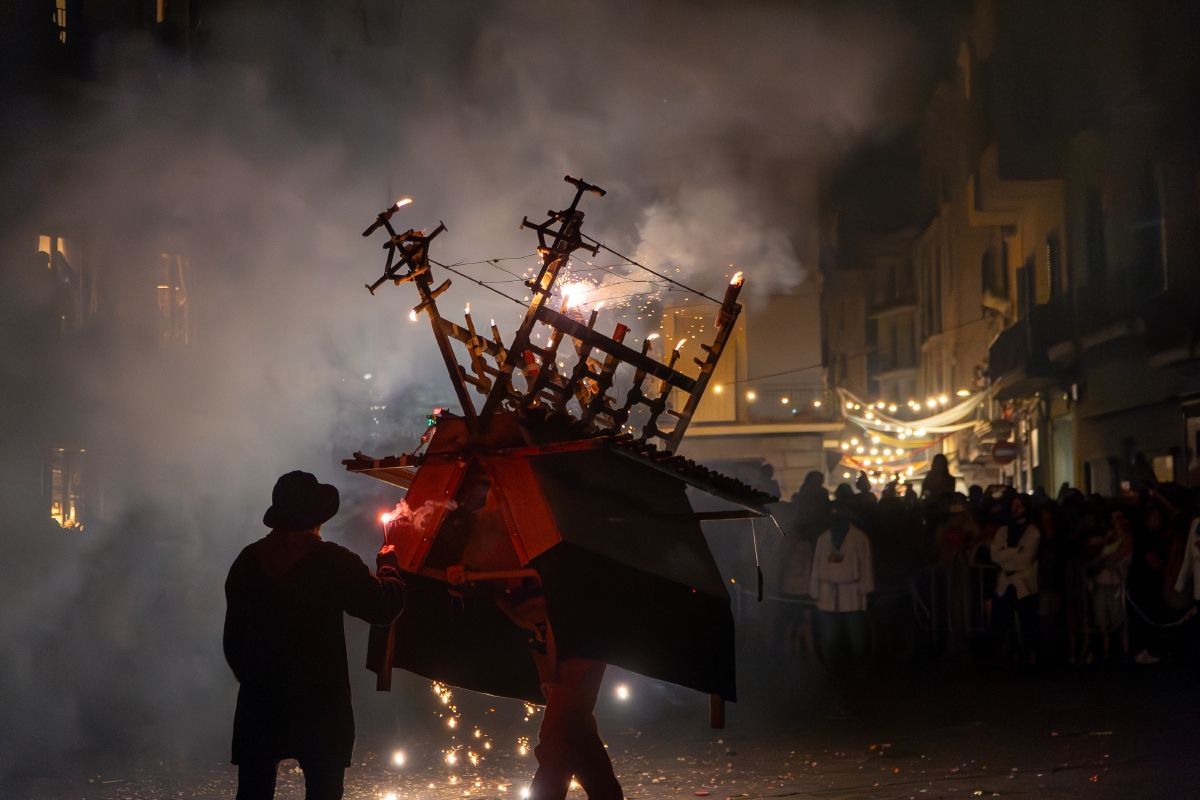 Mostra del Correfoc de la Festa Major de Manresa. Foto: Hasmukh Kerai