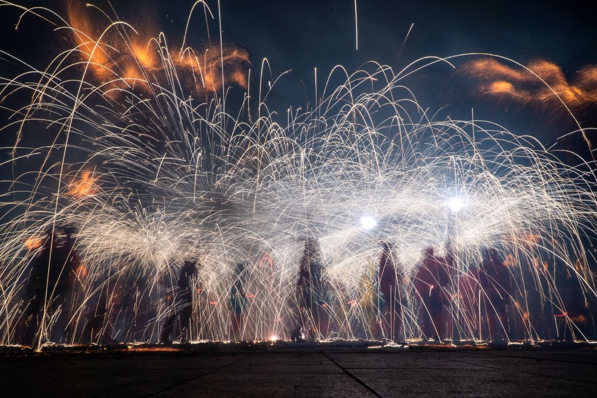 Mostra del Correfoc de la Festa Major de Manresa. Foto: Hasmukh Kerai