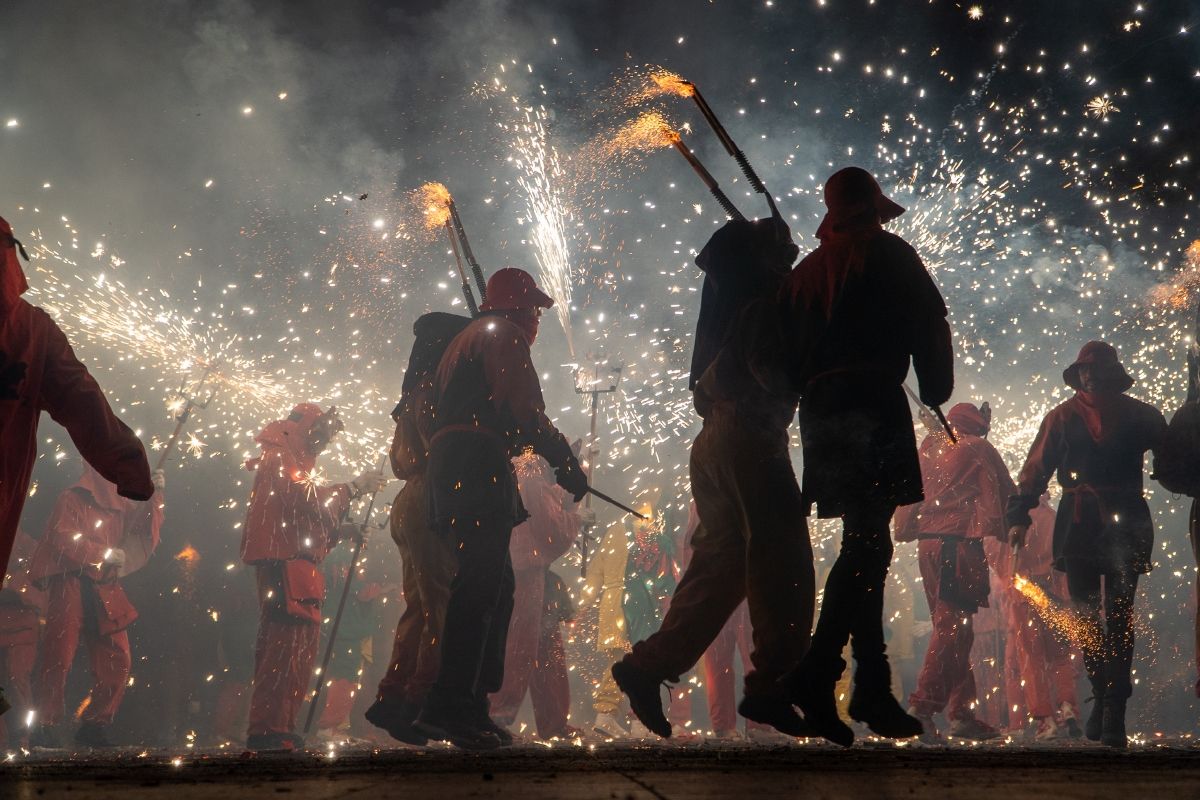 Mostra del Correfoc de la Festa Major de Manresa. Foto: Hasmukh Kerai