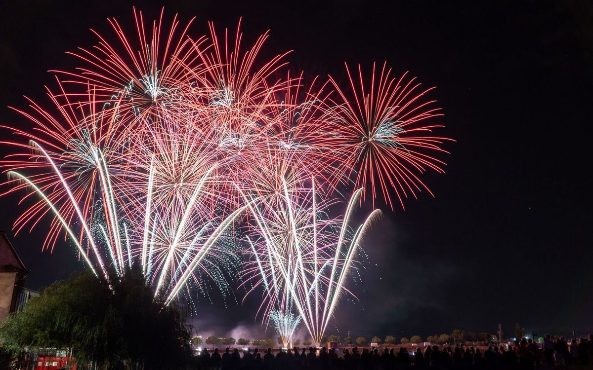 El Castell de Focs de la Festa Major de Manresa va ser intens i espectacular