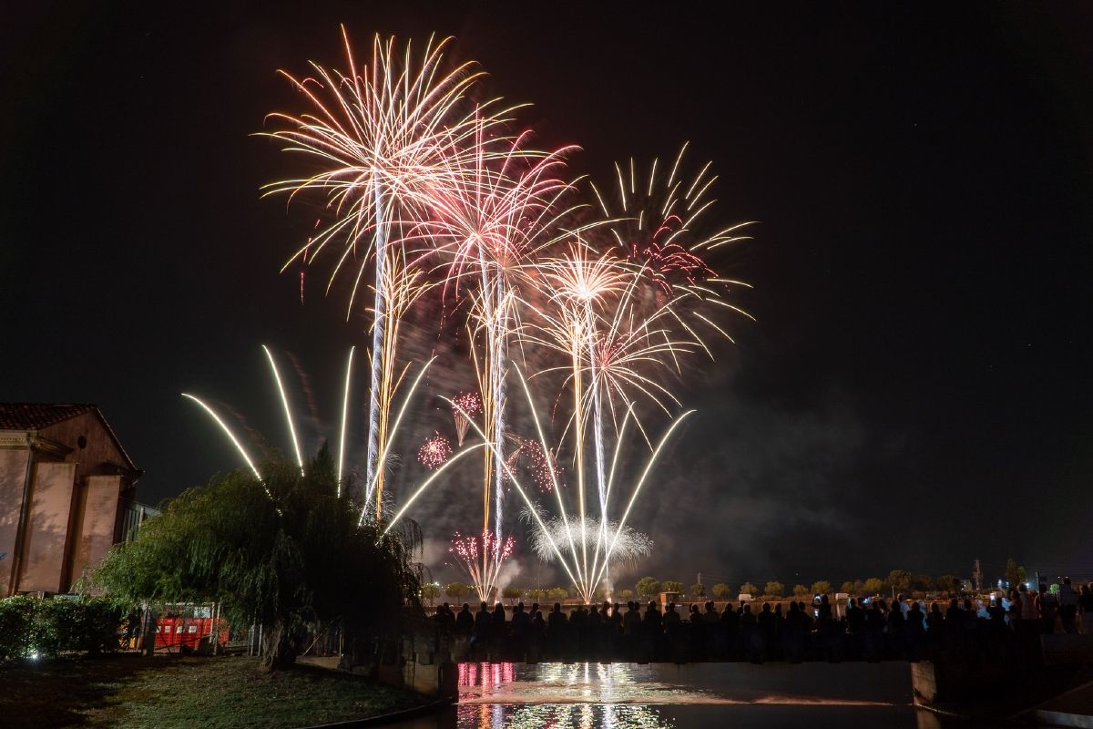 Castell de Focs de la Festa Major de Manresa. Foto: Hasmukh Kerai