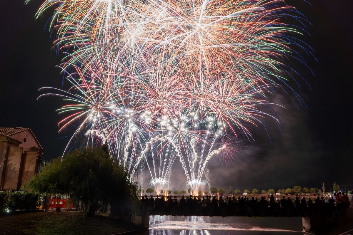 Castell de Focs de la Festa Major de Manresa. Foto: Hasmukh Kerai