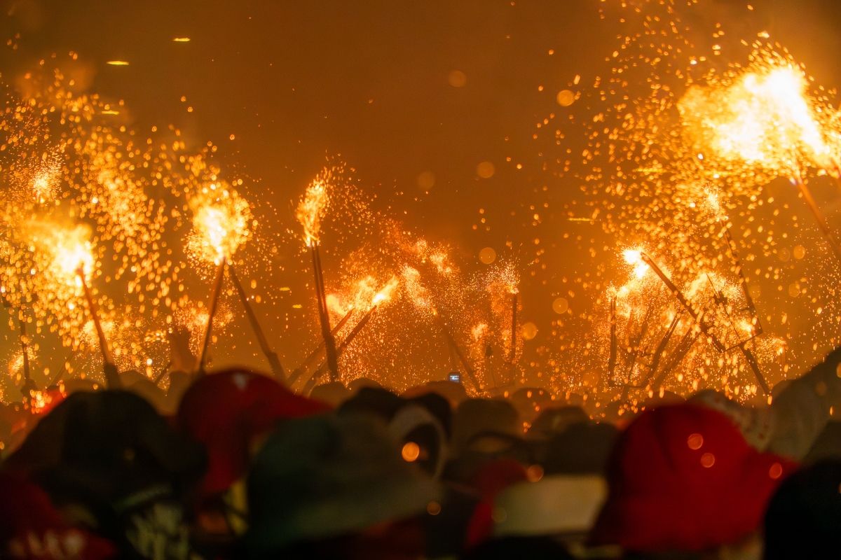 El Correfoc ha tornat a tancar la Festa Major de Manresa