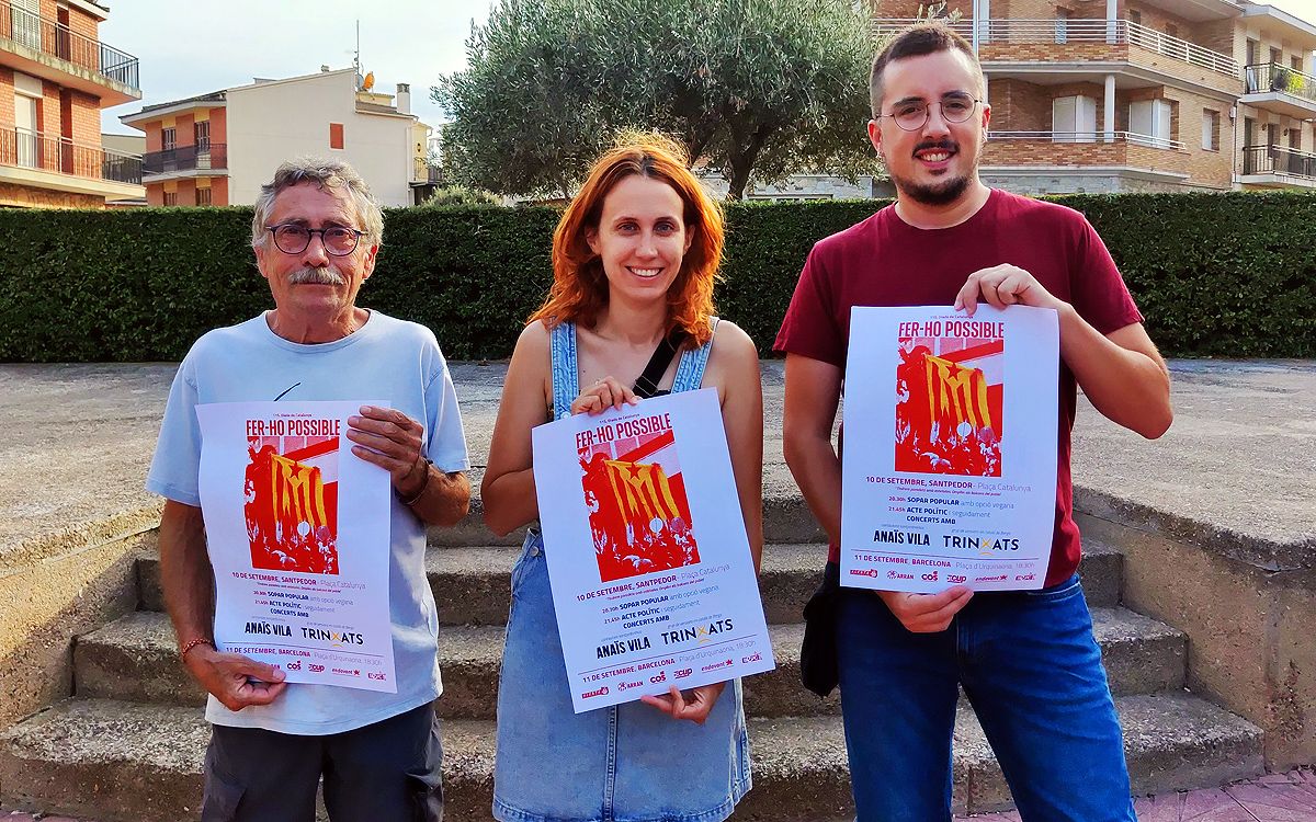 Presentació de l'acte de la Diada de l'Esquerra Independentista a Santpedor