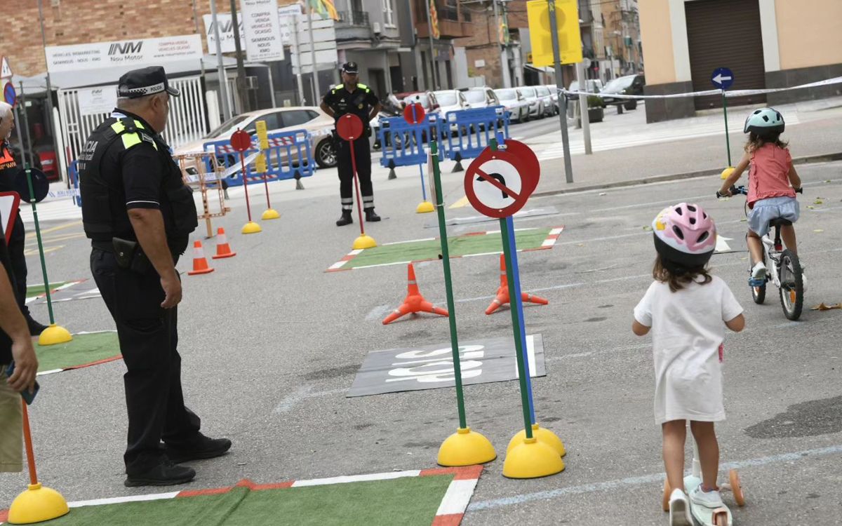 Imatge d'arxiu d'una activitat de la Setmana de la Mobilitat de Sant Joan