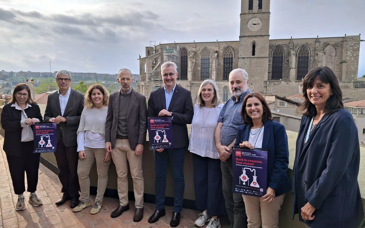 Presentació de la Nit de la Recerca de Manresa