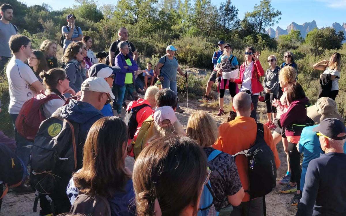 La caminada Bages-Geoparc ha transcorregut per Castellgalí