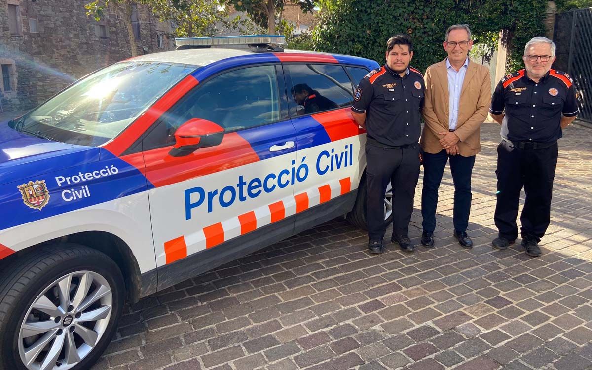 Protecció Civil de Sant Fruitós ja compta amb dos cotxes