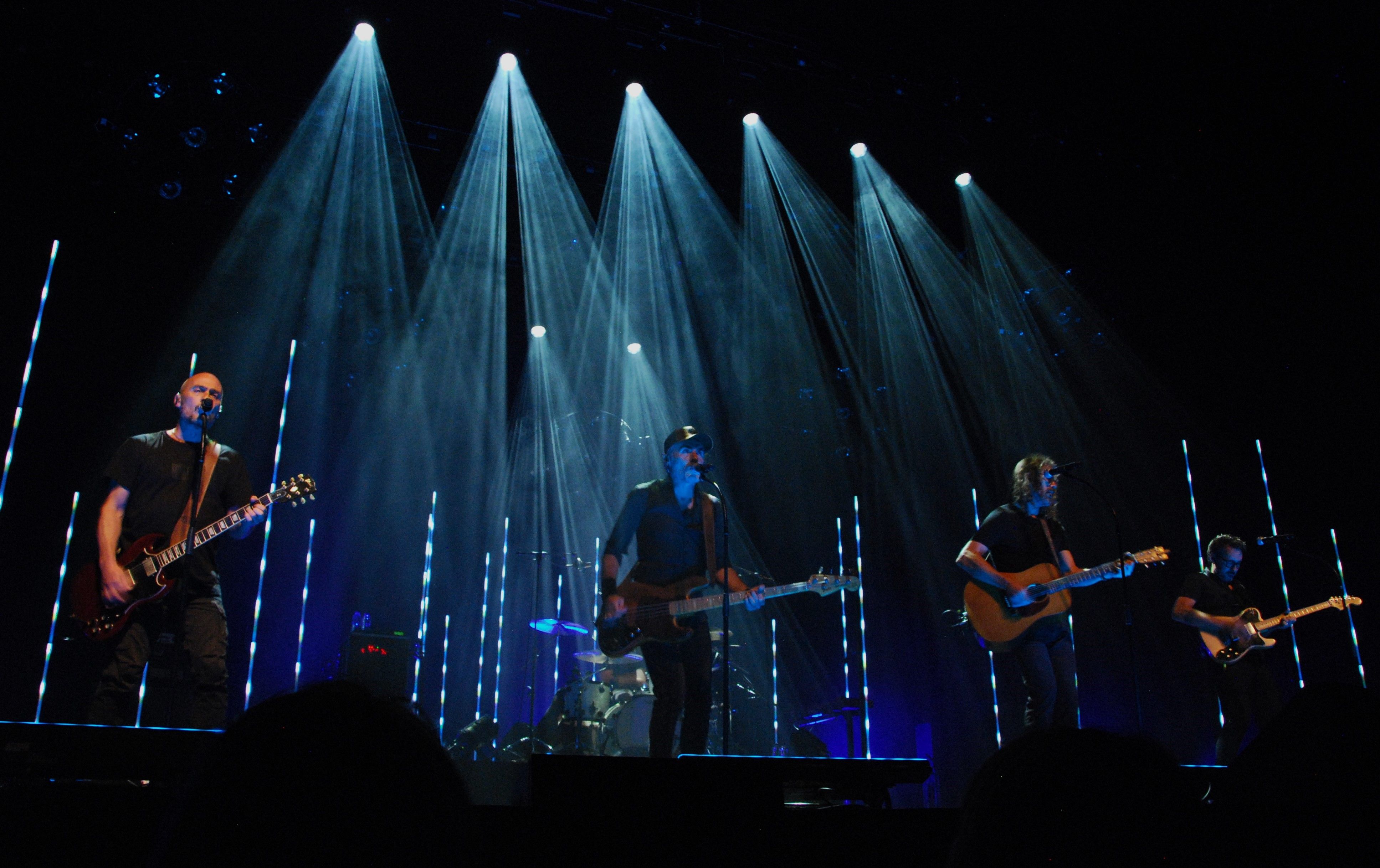 Els manresans Gossos durant el penúltim concert de la gira 'A reviure', al Kursaal