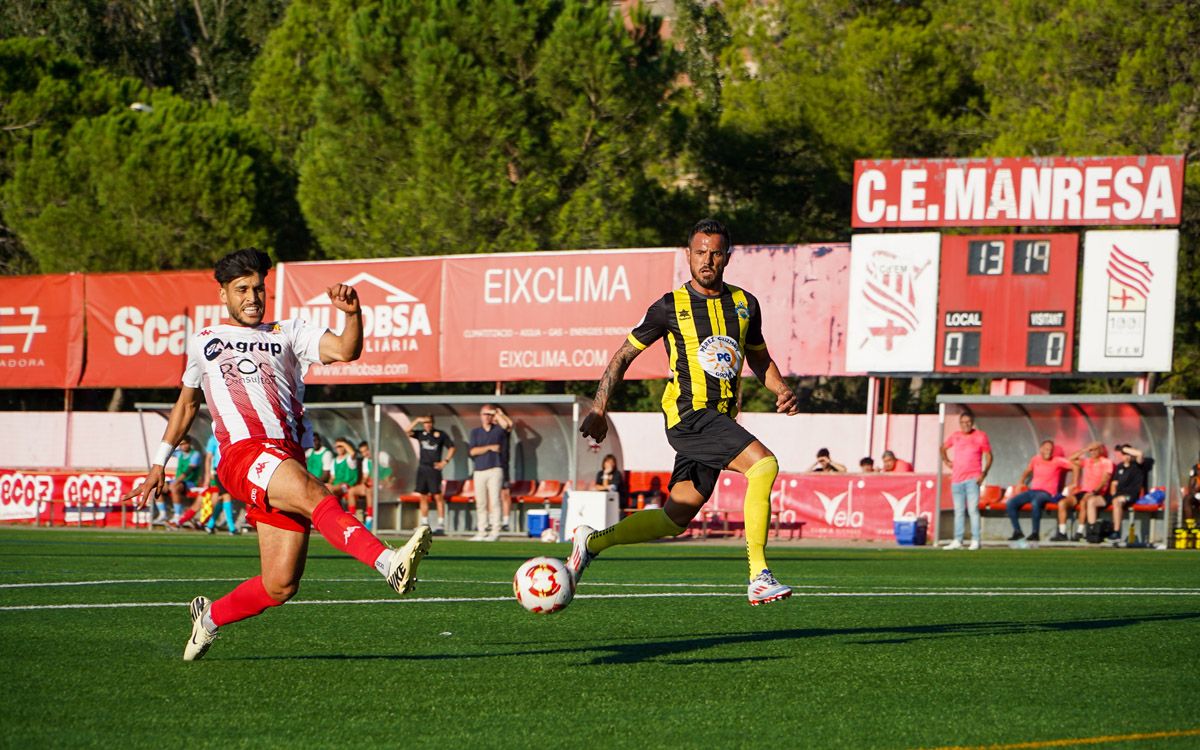 El CE Manresa rebrà el CF Badalona, diumenge, al Congost