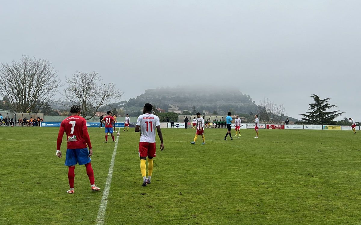 El CE Manresa ha acabat golejat a Tona