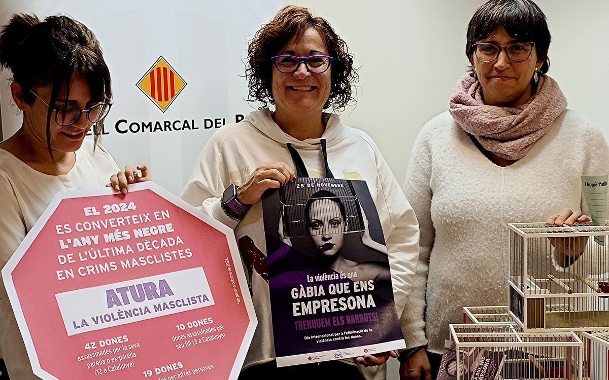 Presentació de la campanya del 25-N del Consell Comarcal del Bages