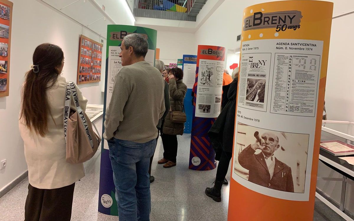 Inauguració de l'exposició sobre els 50 anys d'El Breny