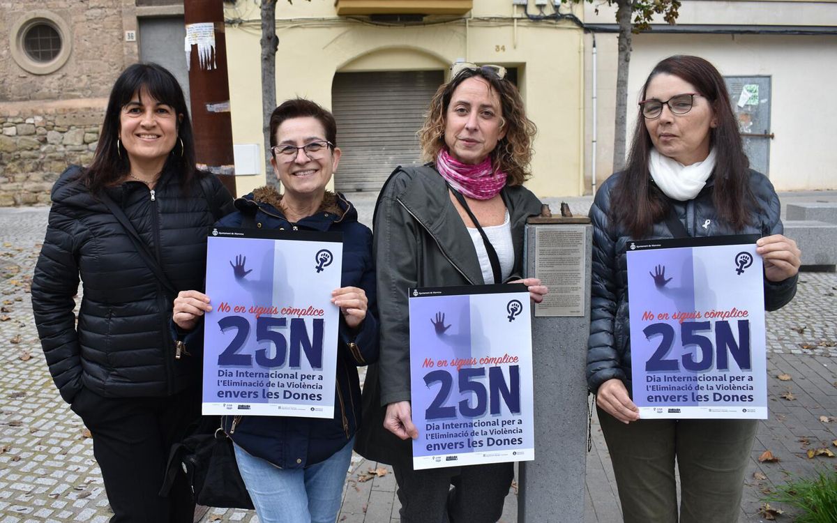 Presentació dels actes de commemoració del 25-N a Manresa