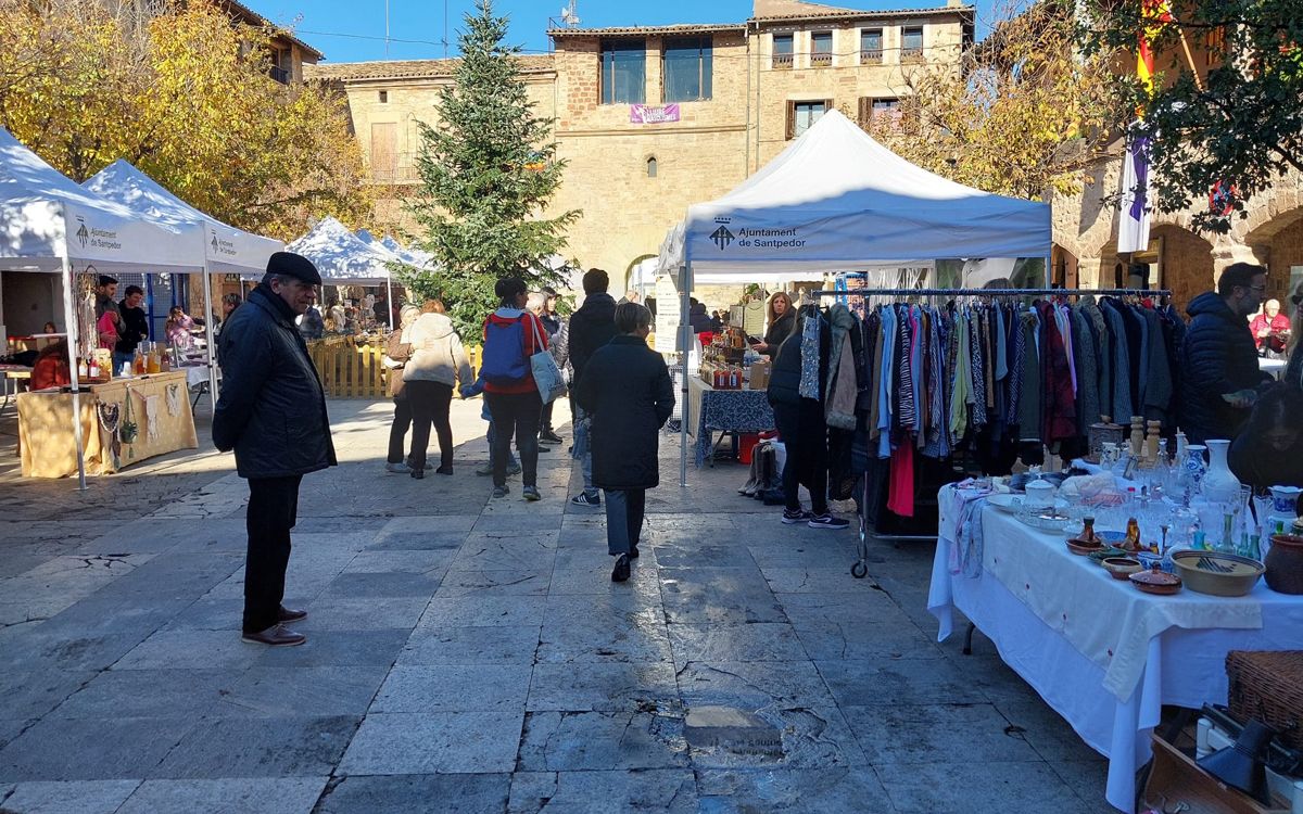 Santpedor celebrarà el seu primer Mercat de Nadal amb artistes locals