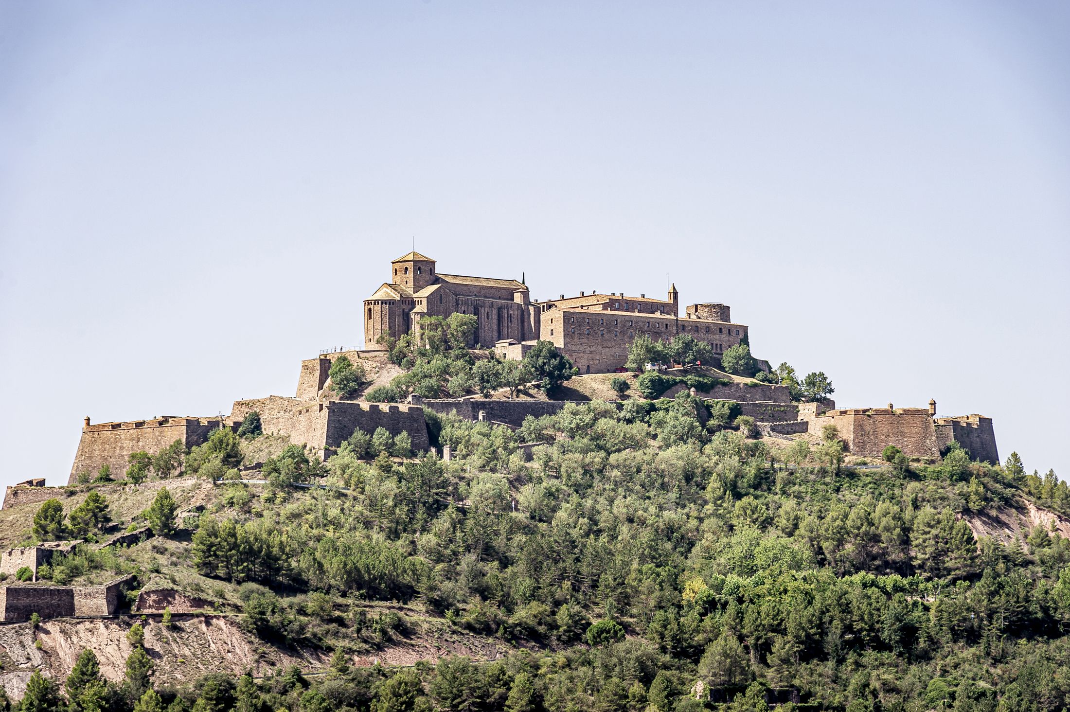 Castell de Cardona, un dels principals atractius turístics