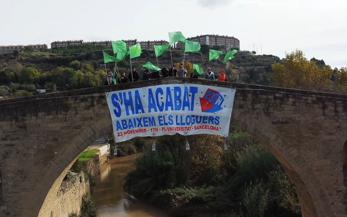 El Comité 23N del Bages convoca a la manifestació per la baixada dels lloguers a Barcelona