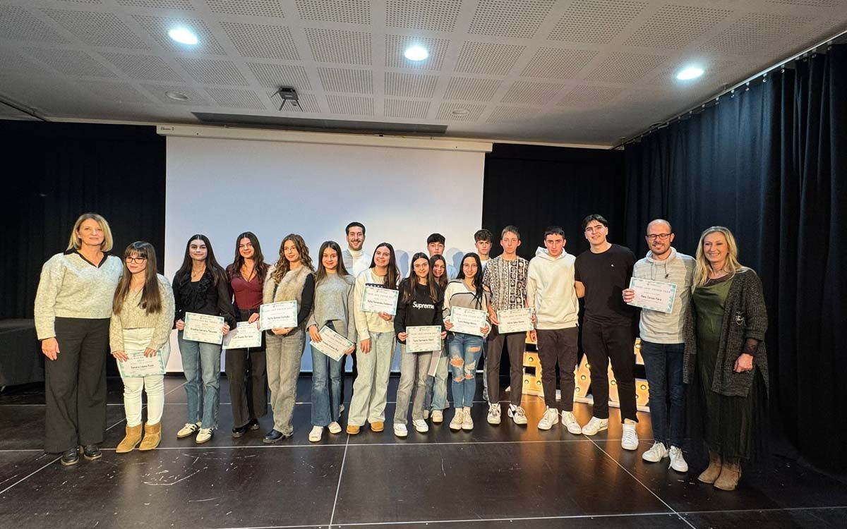 Guanyadors dels premis Marina Torras i Jovemprèn de Sant Vicenç