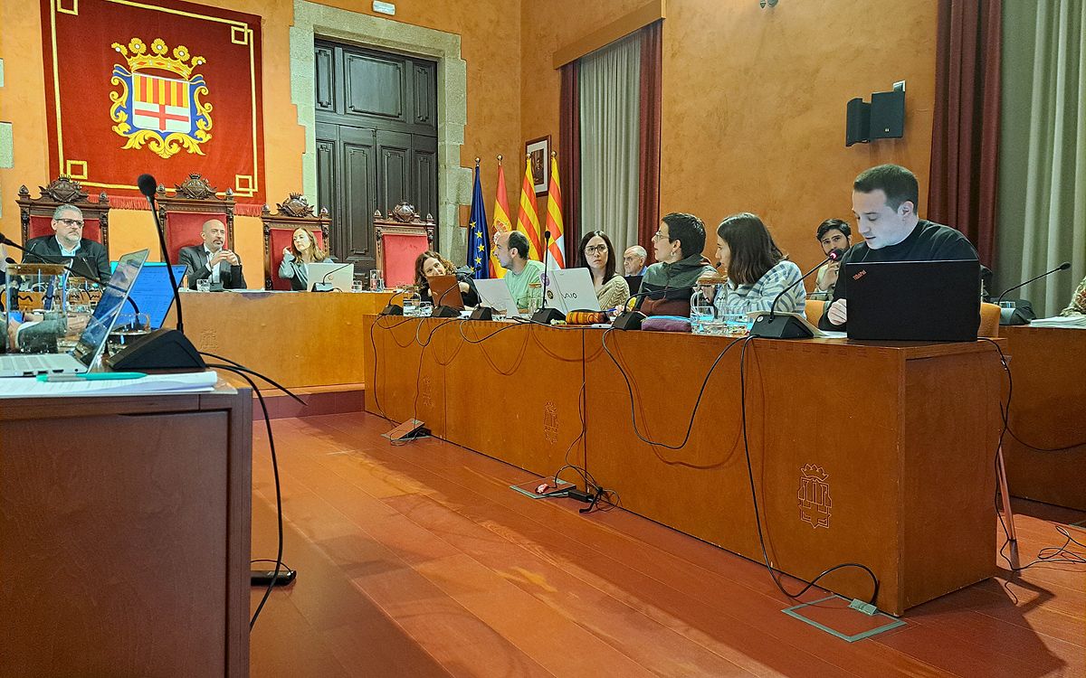 Sessió del ple de l'Ajuntament de Manresa d'aquest mes de novembre