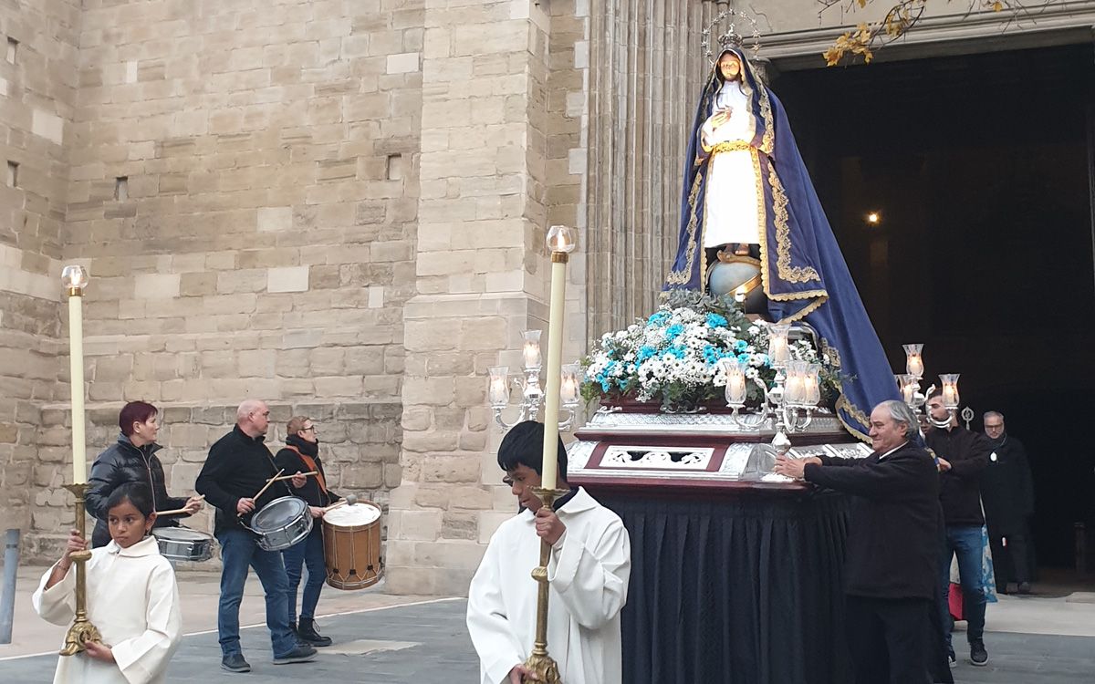 La Immaculada de la seu tornarà a sortir de processó per la Puríssima