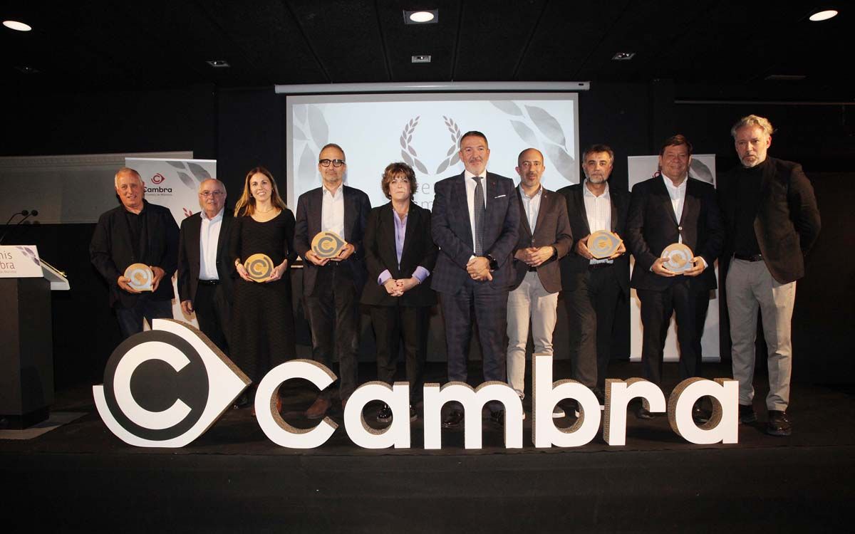 Guardonats amb els Premis Cambra 2024