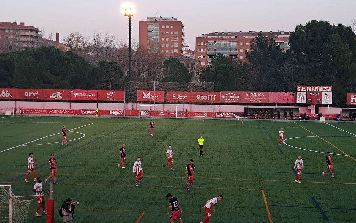 El CE Manresa ha guanyat a l'Hospitalet