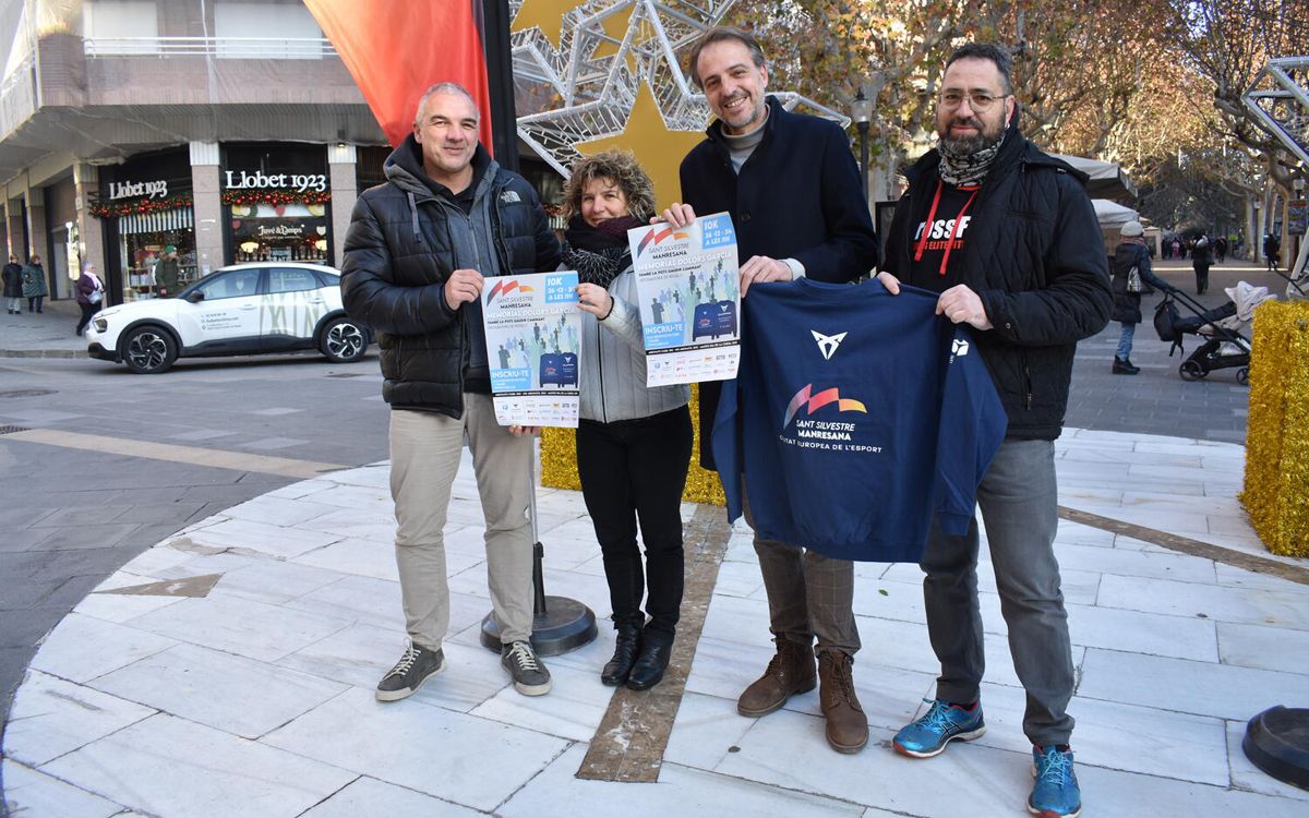 Presentació de la tretzena Sant Silvestre Manresana