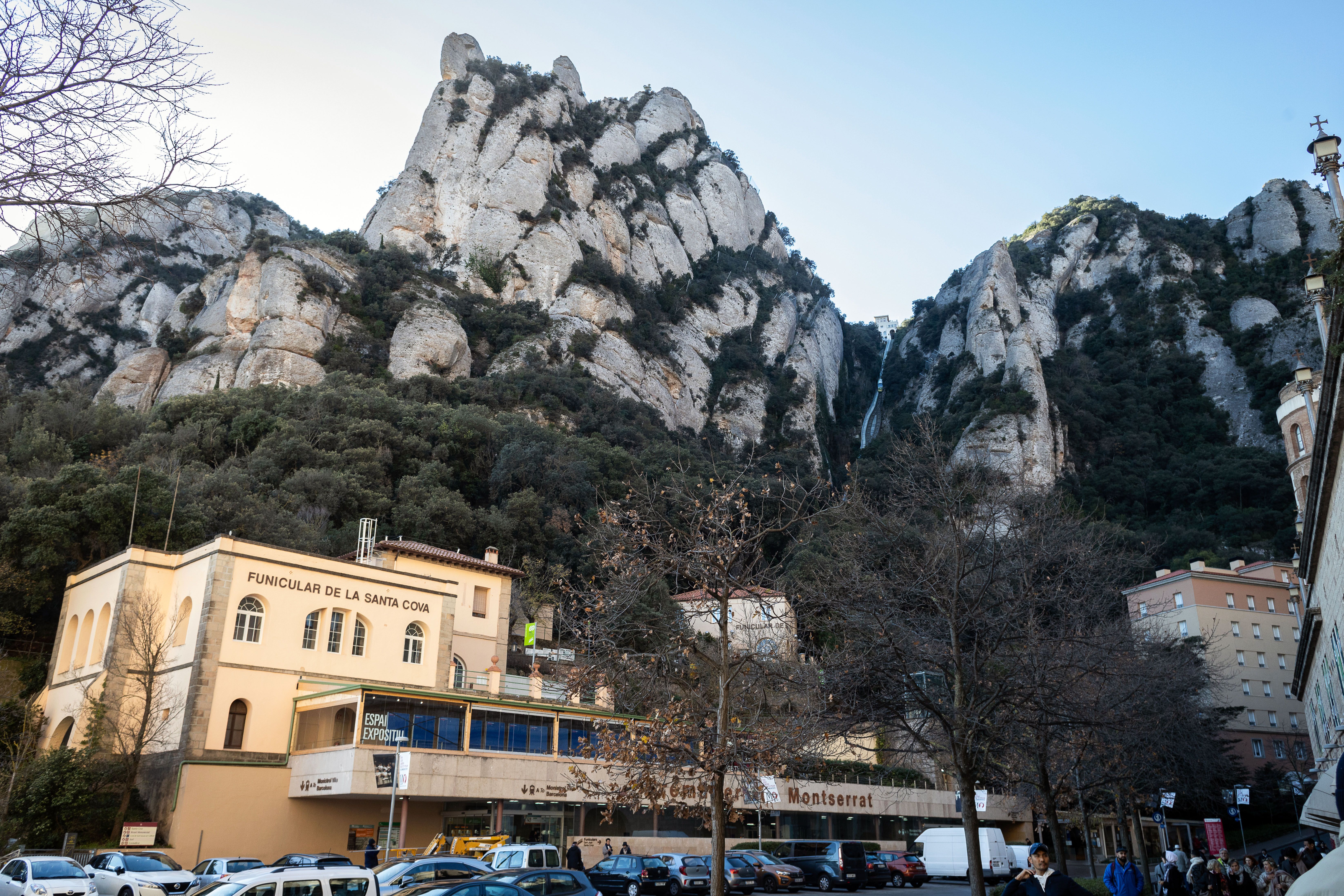 L'Abadia de Montserrat, en una imatge d'arxiu