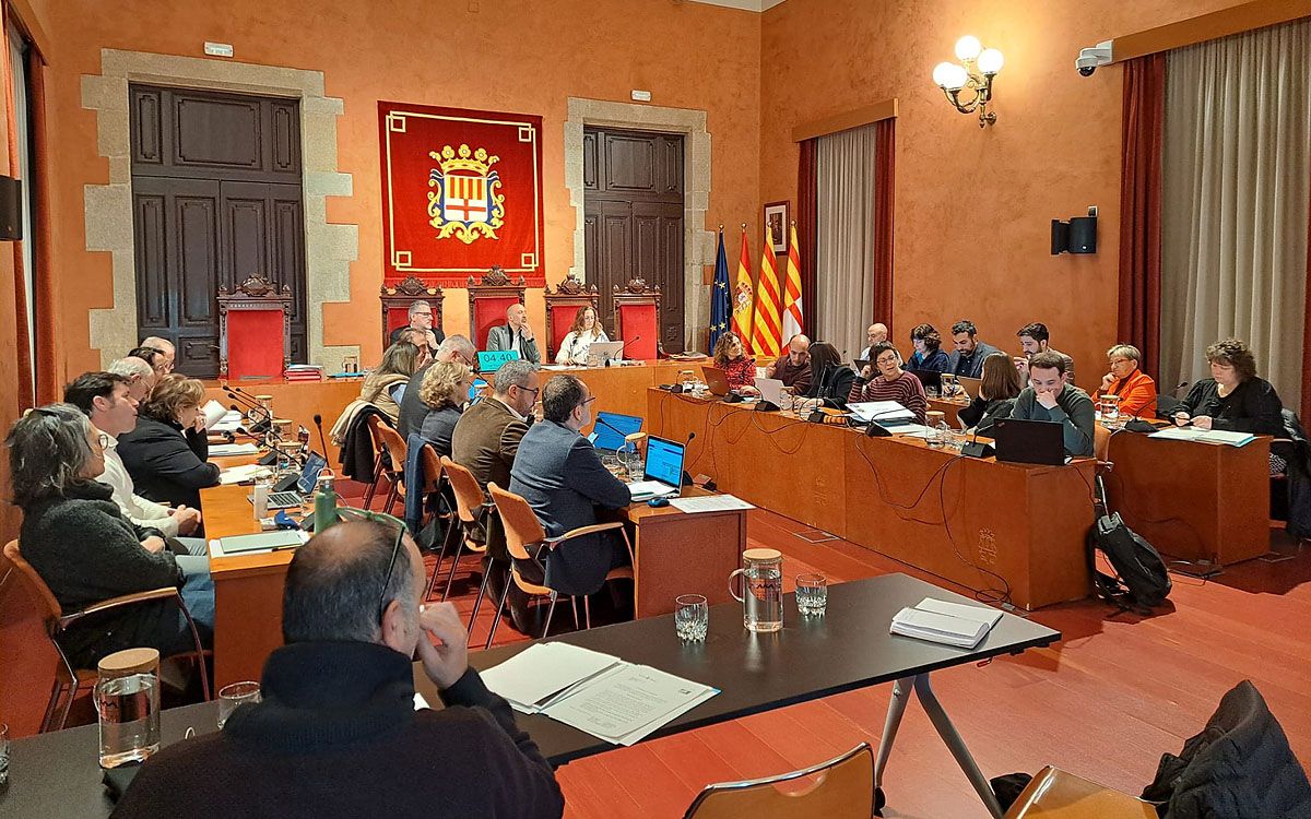 Ple de l'Ajuntament de Manresa d'aquest dijous