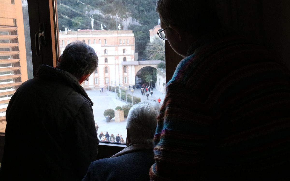 Els agnòstics debaten amb la comunitat de Montserrat, viuen moments de silenci i llargues passejades de contemplació