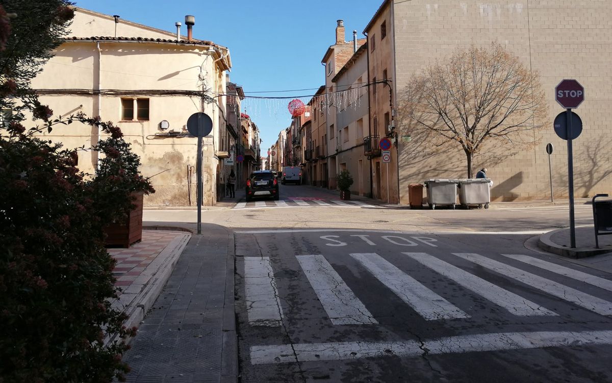 Carrer del Padró de Sant Fruitós de Bages