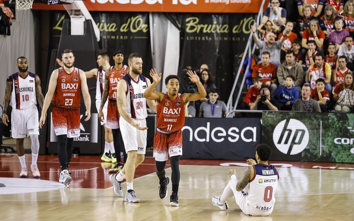 El Baxi Manresa tanca el 2024 amb la visita del Baskonia