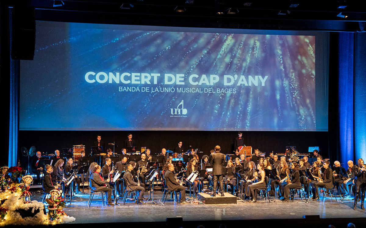 La Banda de la Unió Musical del Bages tornarà a protagonitzat el concert de Cap d'Any de Manresa