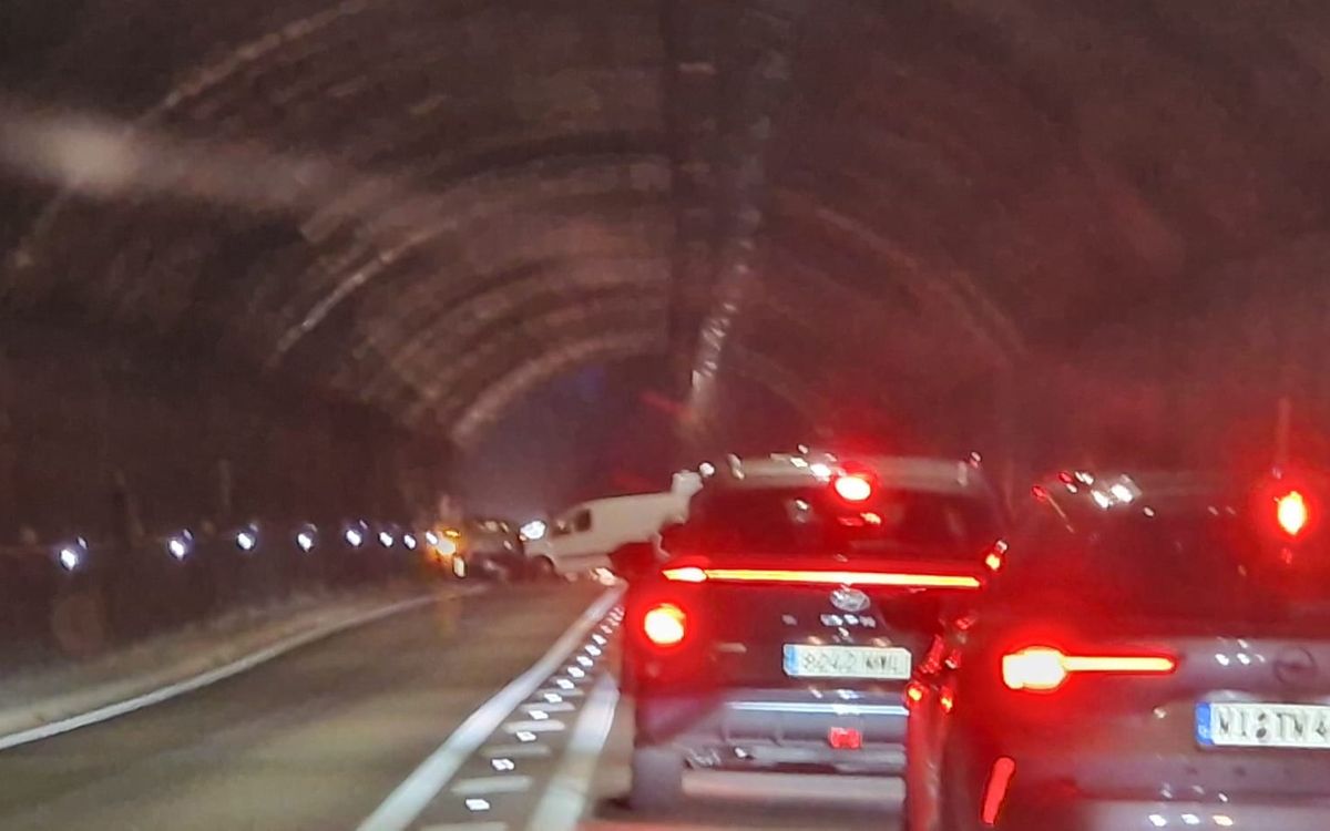 Accident al túnel de la Bauma de la C-55