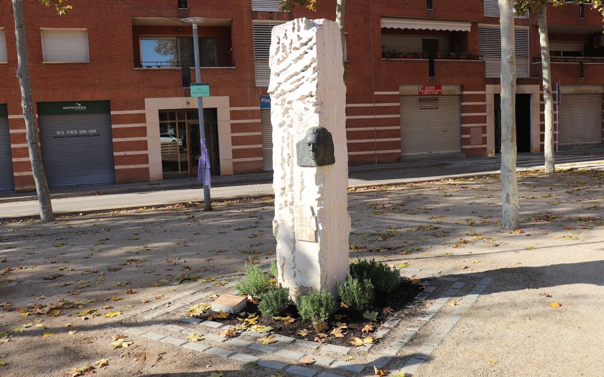 Bust en homenatge a Alfred Figueras, a Sant Fruitós