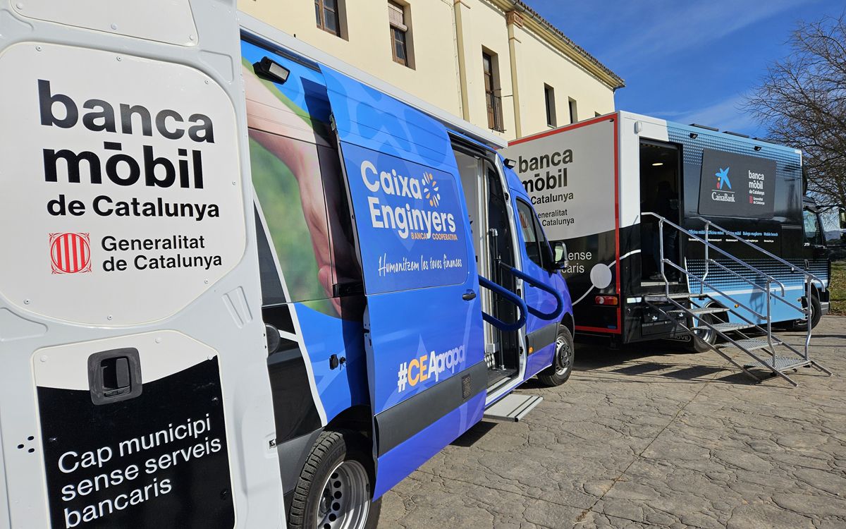 La Banca Mòbil ha arribat a la Catalunya Central