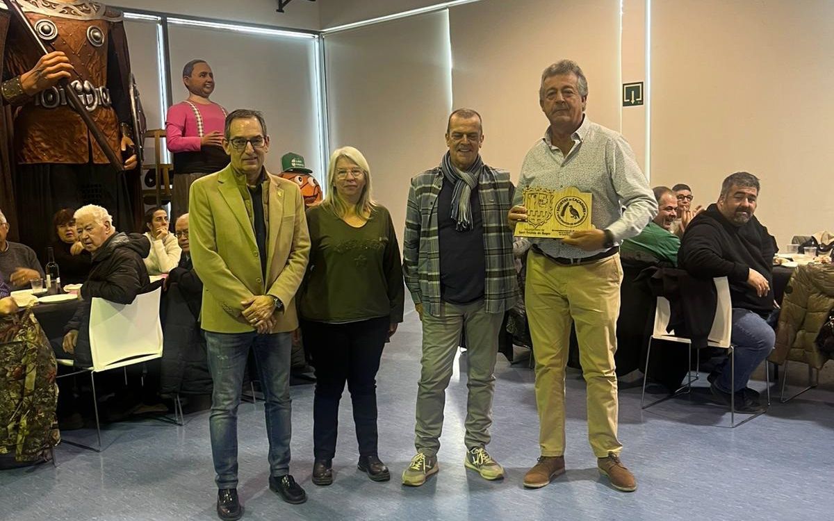 La Societat de Caçadors de Sant Fruitós ha estat reconeguda pels seus 50 anys