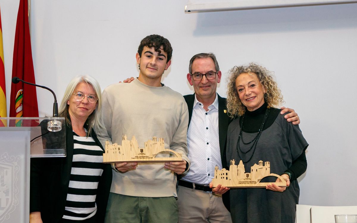 Gisela Baraldés i Marc Lupon han estat els pregoners de la Festa Major d'hivern de Sant Fruitós