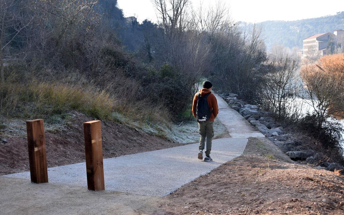 Aquesta setmana s'han completat els treballs de millora al Passeig del Riu