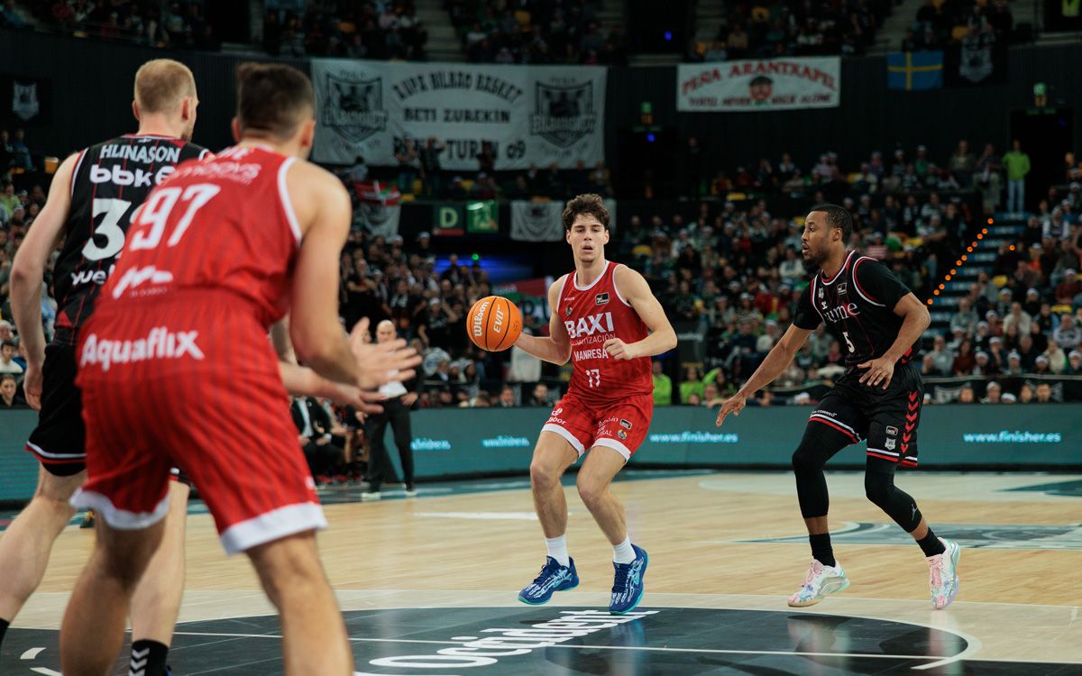 El Baxi Manresa rep la visita del Bilbao Basket abans de jugar la Copa