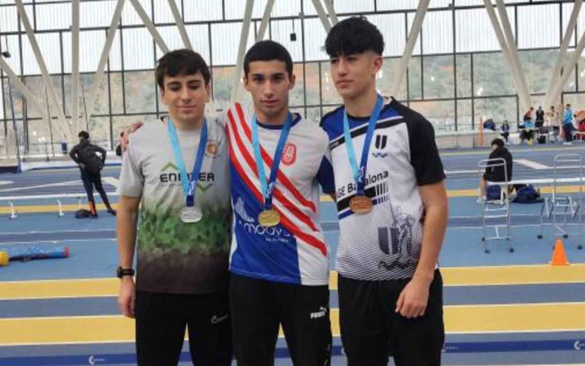 Adrià Caso s'ha proclamat campió de Catalunya sub18 de 800 metres llisos