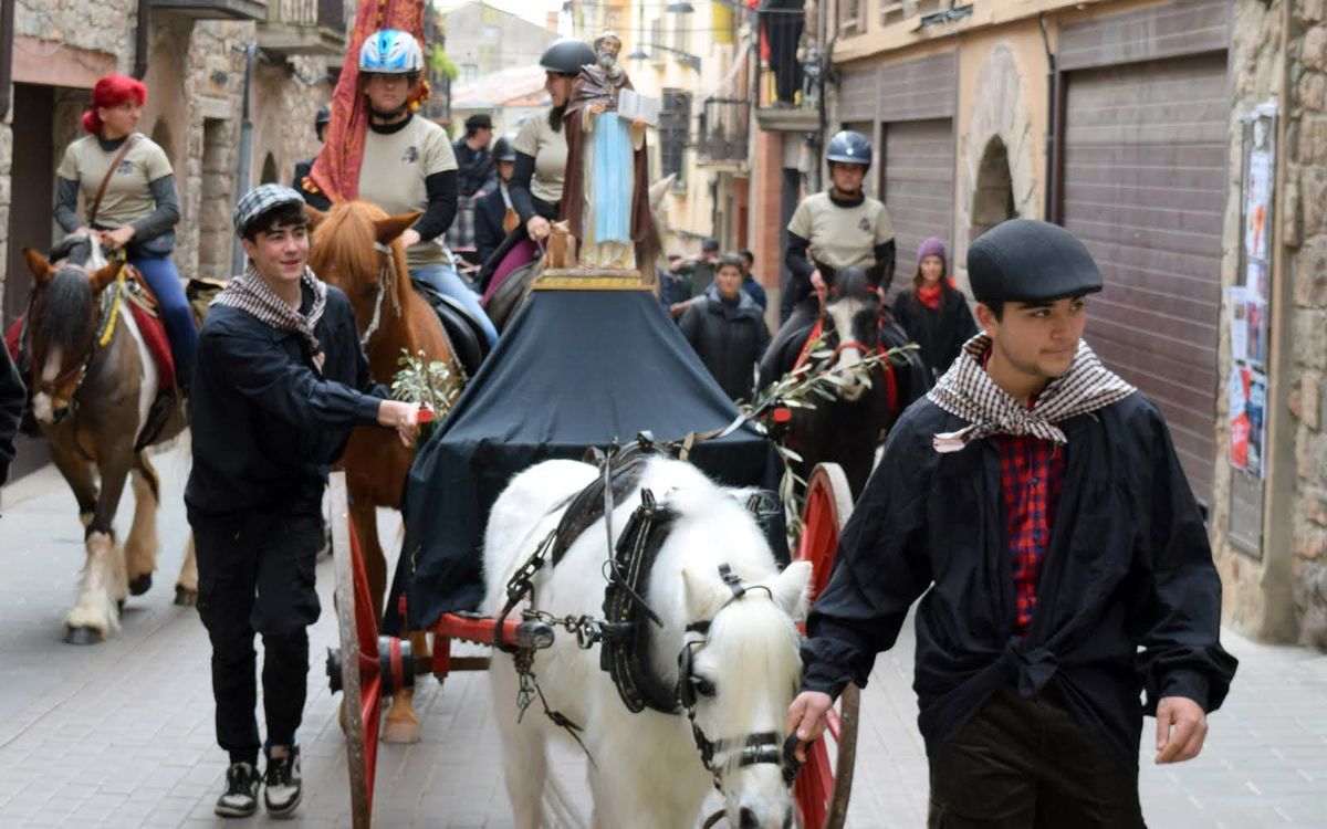 Santpedor ha viscut aquest diumenge la Festa de Sant Antoni