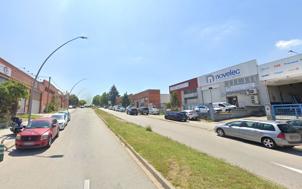 Tram de la carretera del Pont de Vilomara que estarà afectat per les obres