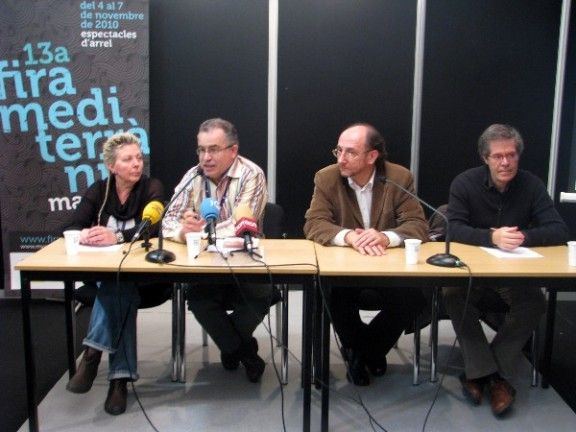 Tere Almar, Jordi Bertran, Ramon Fontdevila i Ignasi Perramon.