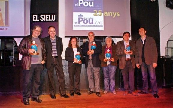 Els premis Oleguer Bisbal 2012, lliurats a Agnès Torras, Pilar Garcia i Josep Camprubí Casas