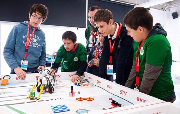 Imatge d'arxiu d'una edició de la First Lego League