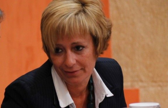 La regidora de Seguretat Ciutadana, Olga Sánchez, en el passat ple de l'Ajuntament.